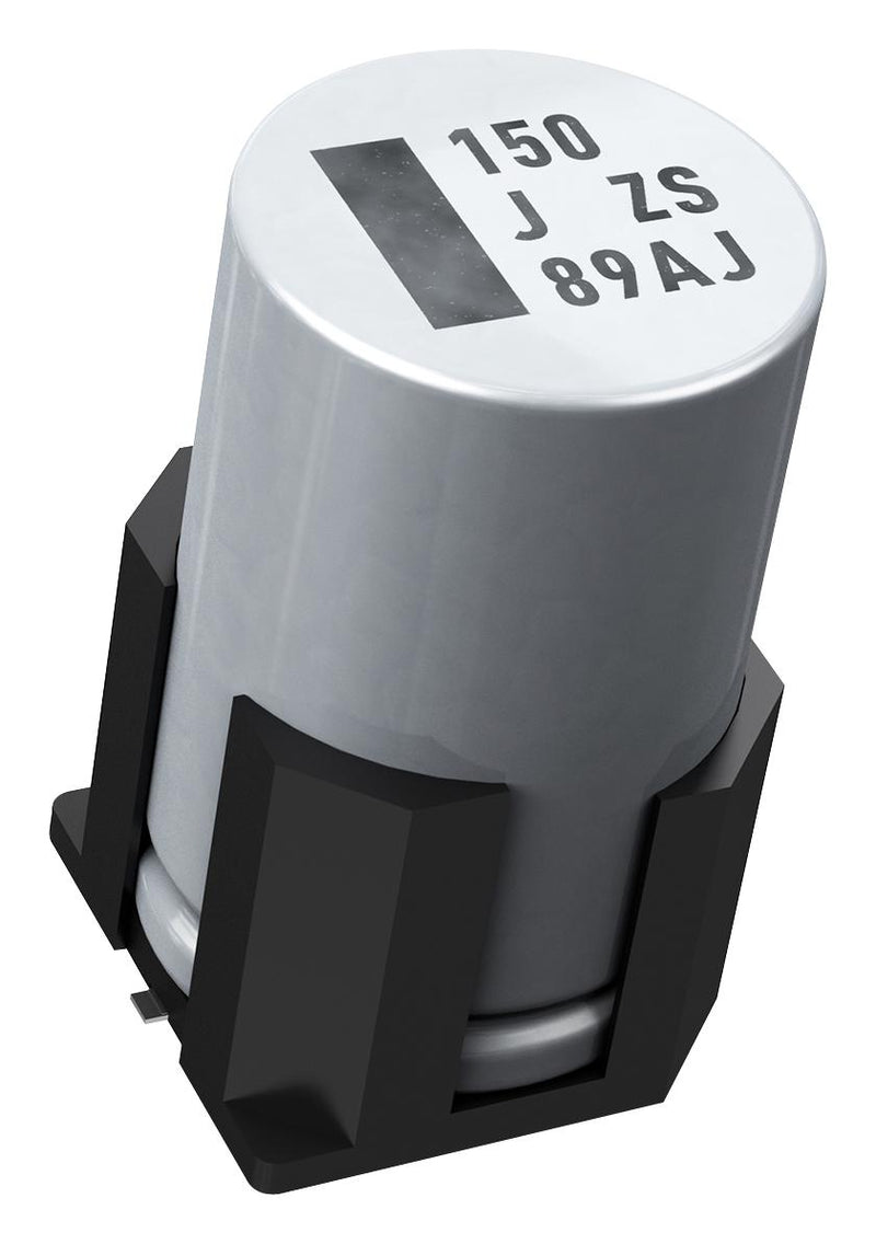 Panasonic EEHZC1E221V Hybrid Aluminium Electrolytic Capacitor 220 &micro;F 25 V ZC Series &plusmn; 20% Radial Can - SMD New