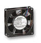 EBM-PAPST 8412NGH Axial Fan, 8400N Series, 12 V, DC, 80 mm, 25 mm, 37 dBA, 46.5 cu.ft/min