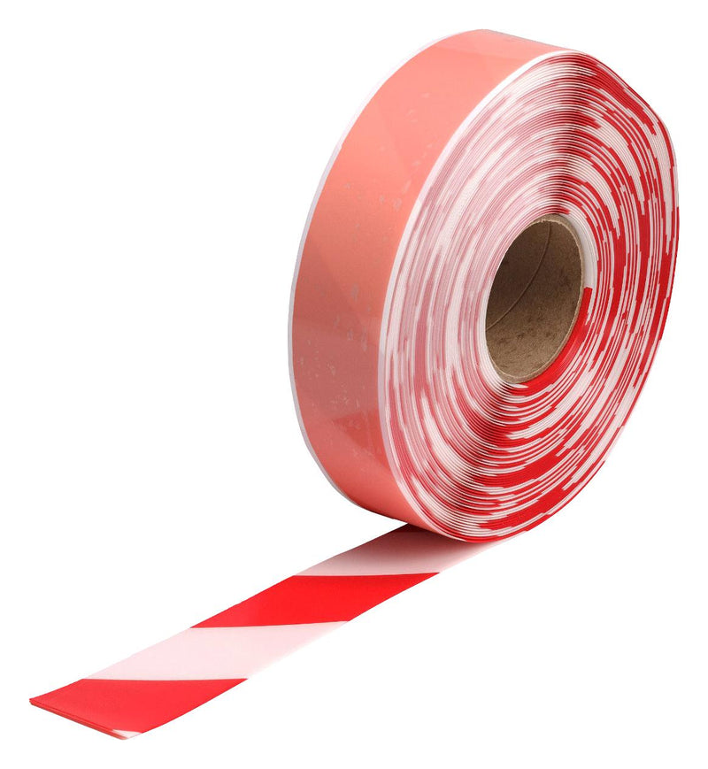 Brady 170070 Floor Marking Tape 2" X 100FT RED/WHT