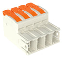 Wago 832-1203 Pluggable Terminal Block 10.16 mm 3 Ways 18 AWG 4 16 mm&sup2; Push In Lock