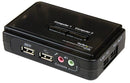 Startech SV211KUSB KVM Switch Kit Manual VGA/ 3.5mm/ USB A Socket Input Mini B Output