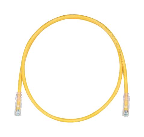 Panduit UTPSP5YLY UTPSP5YLY Enet Cable CAT6 RJ45 PLUG-PLUG 5FT