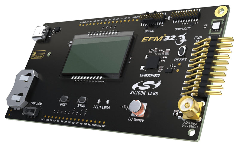 Silicon Labs PG23-PK2504A Evaluation Board EFM32PG23 32bit ARM Cortex-M33 EFM32 Family