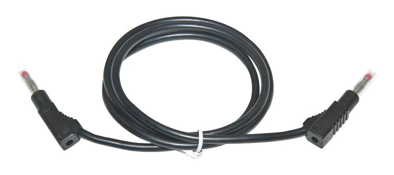 Mueller Electric BU-2323-10-79-0. Test Lead 4mm Stackable Banana Plug 600 V 45 A Black 2 m