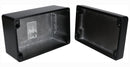 BUD Industries AN-1317-AB Enclosure Wall Aluminium Black