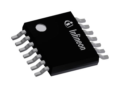 Infineon BTS70082EPAXUMA1 Power Load Switch High Side Active AEC-Q100 2 Outputs 28 V 7.5 A 16 Mohm TSSOP-14