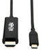 TRIPP-LITE U444-009-H4K6BE USB Cable 3.1 Type C-HDMI Plug 2.7M