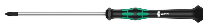 WERA 118022 PH0 x 60mm Kraftform Micro Round Blade Screwdriver for Phillips Screws