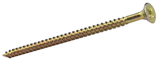 Forgefix MPS310Y MPS310Y M3 x 10mm Countersunk Pozidriv ZYP Multi Purpose Screws 200 Pack