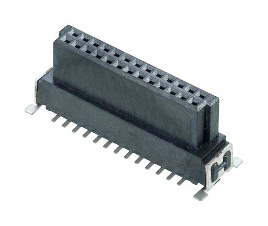 Harwin M55-6012642R Board-To-Board Connector 1.27 mm 26 Contacts Receptacle Archer Kontrol M55-601 Series