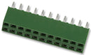 AMP - TE Connectivity 1-215307-7 Board-To-Board Connector 2.54 mm 17 Contacts Receptacle Ampmodu Series Through Hole 2 Rows