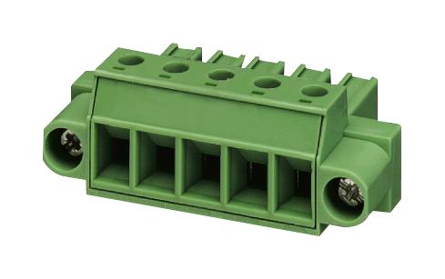 Phoenix Contact PC 4/ 8-STF-762 Pluggable Terminal Block 7.62 mm 8 Ways 24AWG to 10AWG 4 mm&Acirc;&sup2; Screw 20 A