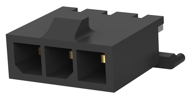 AMP - TE Connectivity 2-1445093-3 2-1445093-3 Pin Header Wire-to-Board 3 mm 1 Rows Contacts Through Hole Straight Micro MATE-N-LOK