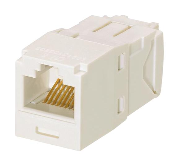 Panduit CJ688TGIW-24 CJ688TGIW-24 RJ45 Conn Jack 8P8C 1PORT OFF White