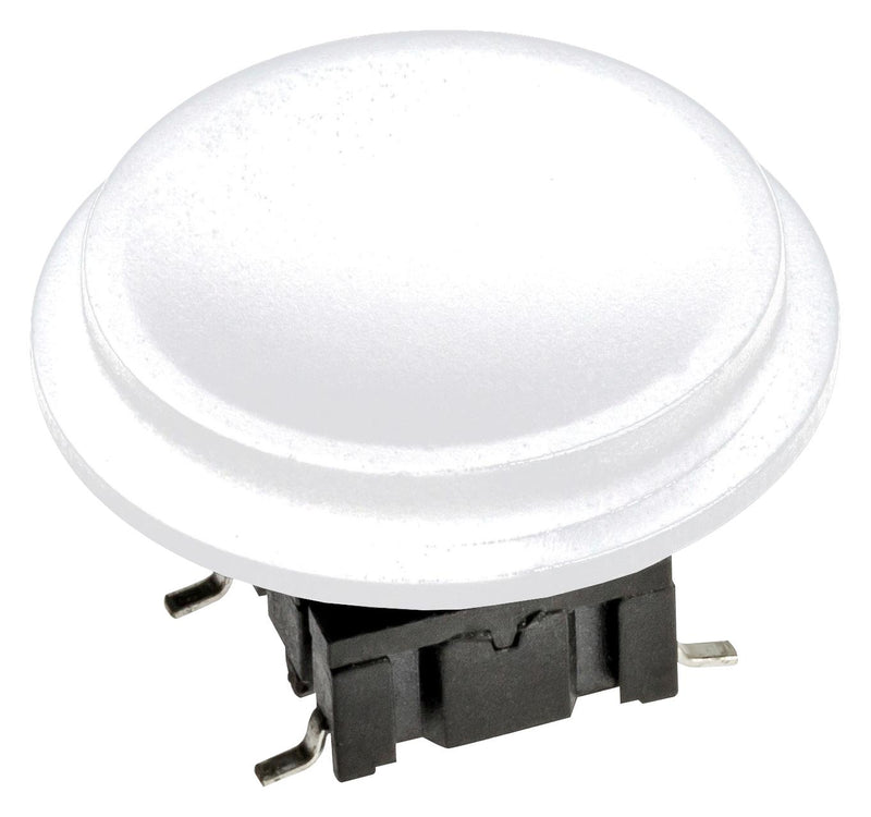 Apem 10C1616LMH12309 CAP Tactile Switch White