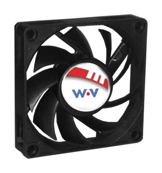 Wakefield Solutions DC0701512H2B-2T0 Axial FAN 70MM 12VDC 33.5CFM 39DBA