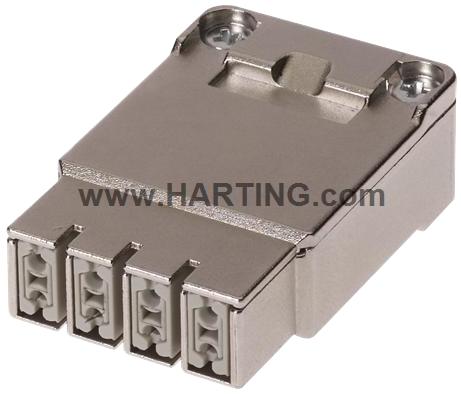 HARTING 09140083111 RECTANGULAR MODULE, RECEPTACLE, 8 POSITION, CRIMP