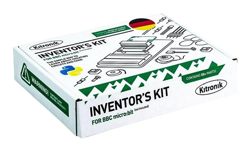 Kitronik 5669-DE 5669-DE Python Version Inventors Kit German BBC Micro: bit New