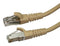 Videk 2996AS-1.5 2996AS-1.5 Ethernet Cable Cat6a 1.5 m 4.9 ft RJ45 Plug to Beige New