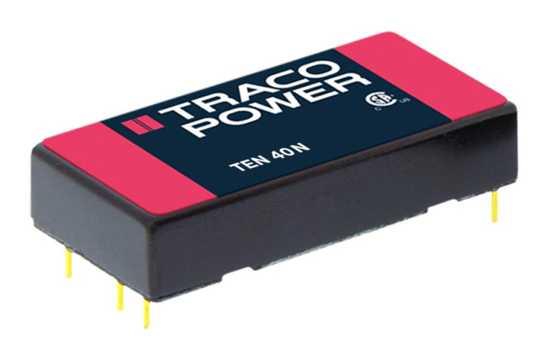 Traco Power TEN 40-4822N Isolated Through Hole DC/DC Converter ITE 2:1 40 W 2 Output 12 V 1.67 A