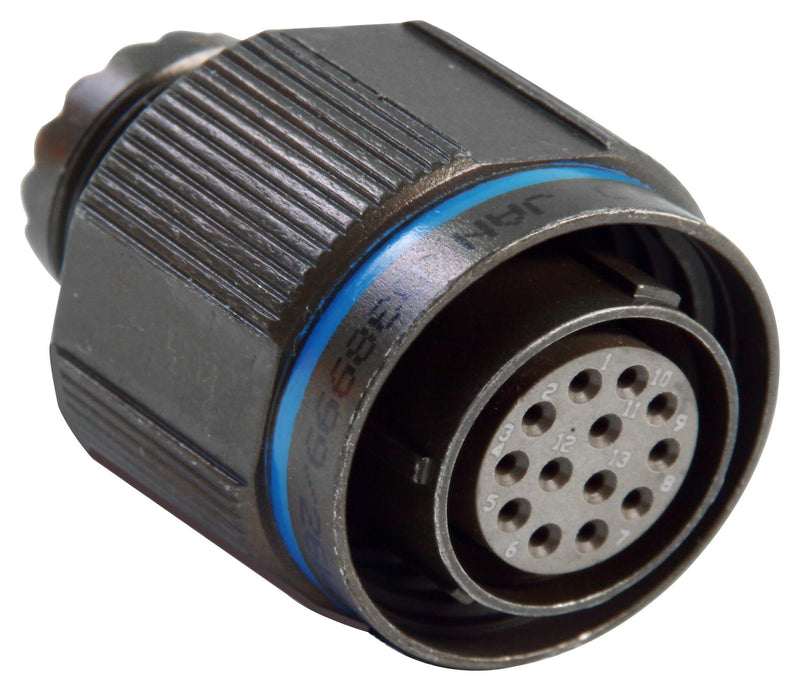 TE Connectivity DTS26W11-35PN Circular Connector DTS Series Straight Plug 13 Contacts Crimp Pin Threaded 11-35