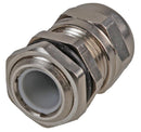 PRO Power PP002686 Cable Gland M12 x 1.5 4 mm 7 Brass Metallic - Nickel Finish