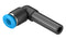 Festo QSML-6H-4 Pneumatic Fitting Push-In L-Fitting 14 bar 4 mm PBT (Polybutylene Terephthalate) Qsml