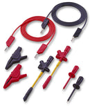 Hirschmann Test and Measurement 933003001 Lead Kit Automotive 2 x Silicone Leads Clamp Type &amp; Probes Crocodile Clips