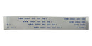 Multicomp PRO MP-FFCA05283052A MP-FFCA05283052A FFC / FPC Cable 28 Core 0.5 mm Same Sided Contacts 12 " 305 White