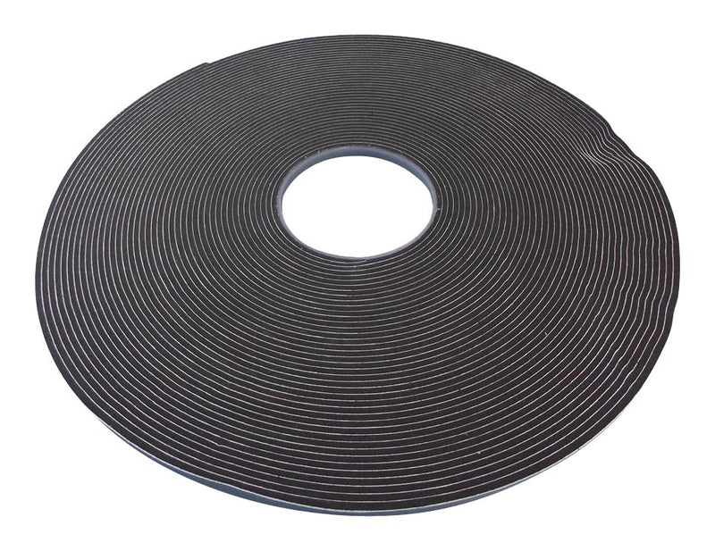 Multicomp PRO MP005130 Foam Tape Single Sided PVC (Polyvinyl Chloride) Black Grey 25 mm x 10 m