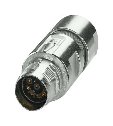 Phoenix Contact M17-08S1N8A9002S Circular Connector Cable Mount Receptacle 8 Contacts Crimp Socket - Not Supplied