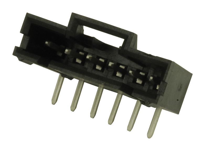 AMP - TE Connectivity 5-103634-5 5-103634-5 Pin Header Wire-to-Board 2.54 mm 1 Rows 6 Contacts Through Hole Right Angle Ampmodu