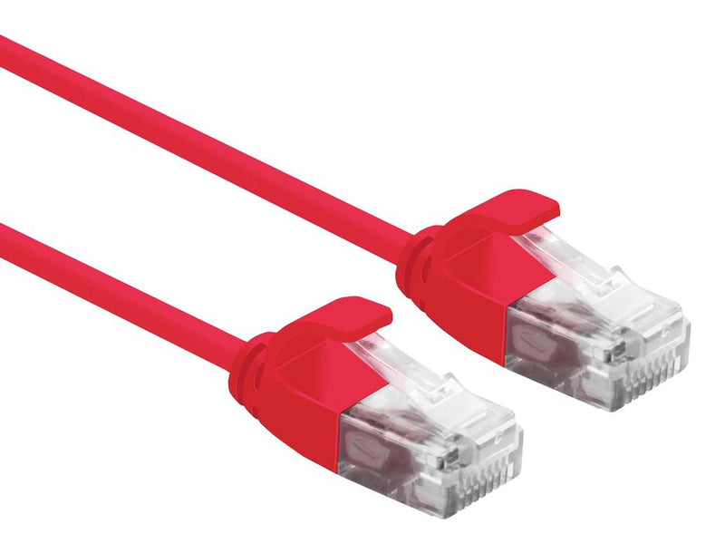 Roline 21.15.3914 21.15.3914 Ethernet Cable Cat6a 1.5 m 4.9 ft RJ45 Plug to Red