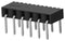 TE Connectivity 2314936-6 PCB Receptacle Board-to-Board 2 mm 1 Rows 6 Contacts Through Hole Mount Right Angle