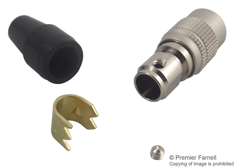 HIROSE(HRS) HR10A-7P-4S(73) HR10A-7P-4S(73) Circular Connector HR10 Series Cable Mount Plug 4 Contacts Solder Socket Push-Pull