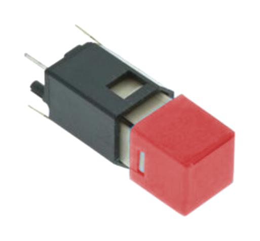 Nidec Copal Electronics CFPB-1CC-2R9 CFPB-1CC-2R9 Pushbutton Switch Cfpb Spst Off-(On) Square Red