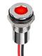 Apem Q6F5CYYRG24E Multicolour Panel Indicators Red Green 6 mm R 20mA G 24V 10mcd 8mcd