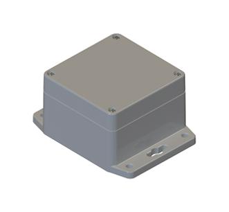 Serpac RBF33P06G16G Enclosure Flanged Grey PC