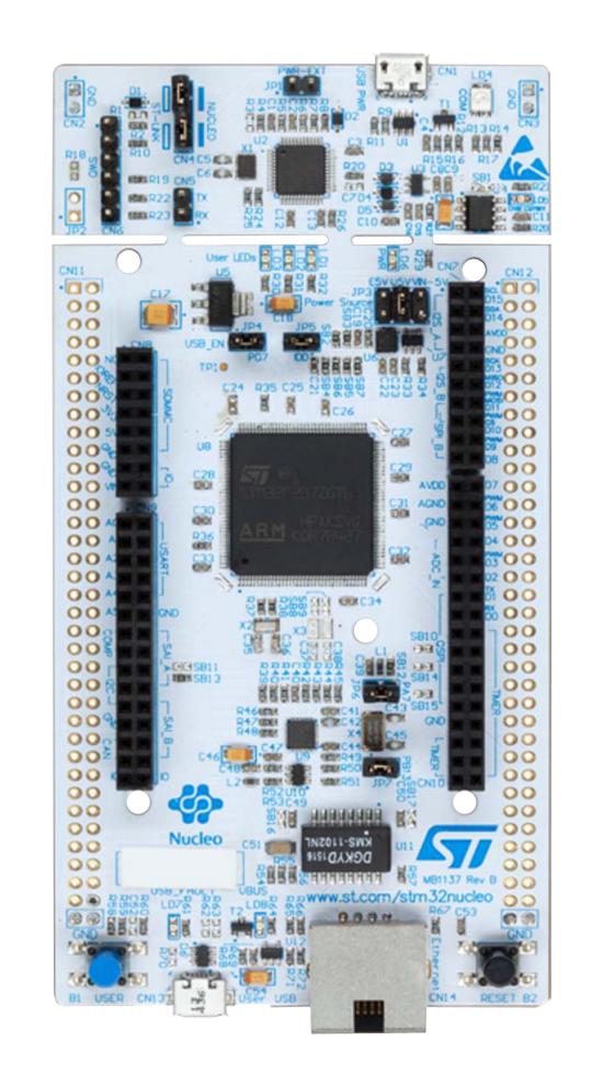 Stmicroelectronics NUCLEO-F722ZE Development Board STM32F722ZE MCU STM Nucleo-144 Arduino ST Zio &amp; Morpho Connectivity