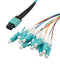 L-COM MPF12OM3-09LCR-3 MPF12OM3-09LCR-3 Fibre Cord MPO Jack TO LC 12FIBRES 3M