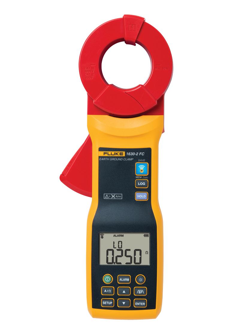 Fluke FLUKE 1630-2 FC Earth Ground Tester Resistance Leakage Current 0.025ohm to 1.5kohm 1 kHz