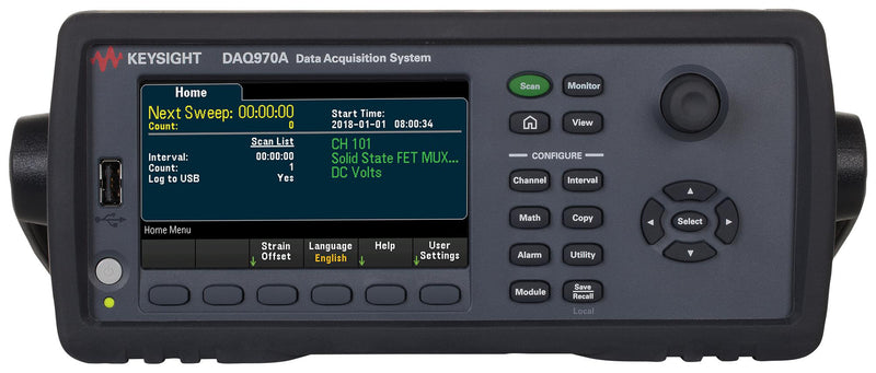 Keysight Technologies DAQ970A Data Acquisition Unit 120 Channels 240 V 103.7 mm