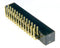 Multicomp PRO MP008646 Pin Header Wire-to-Board 2 mm Rows 26 Contacts Through Hole Right Angle MCP 2MM RA