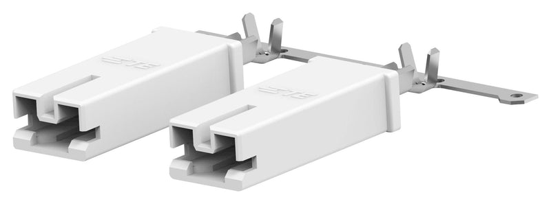 TE Connectivity 2299282-2 Quick Disconnect Terminal Pre-Insulated Straight POD-LOK 250 Series Female