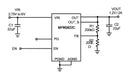 Monolithic Power Systems (MPS) MPM3822CGRH-P DC/DC POL Converter Adjustable Synchronous Buck 1.15MHz 2.75V to 6Vin 0.6V 6V/2A Out QFN-18