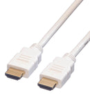 Roline 11.04.5710 Audio / Video Cable Assembly Hdmi A Plug 32.8 ft 10 m White