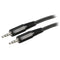 PRO Signal PSG03437 Cable 3.5MM Stereo Plug 3FT Black