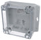 BUD Industries PN-1336-ACMB Enclosure Wall Mount PC GREY/CLEAR