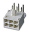 AMP - TE Connectivity 1-770968-1 Pin Header Wire-to-Board 4.14 mm 2 Rows 4 Contacts Through Hole Right Angle