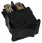 Arcolectric (BULGIN LIMITED) H8550VBAAA Rocker Switch Miniature Off-On Dpst Non Illuminated Panel Mount Black 8500